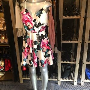 Strappy skater dress